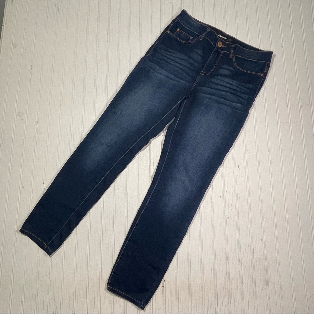Jordache supper skinny blue jeans 8